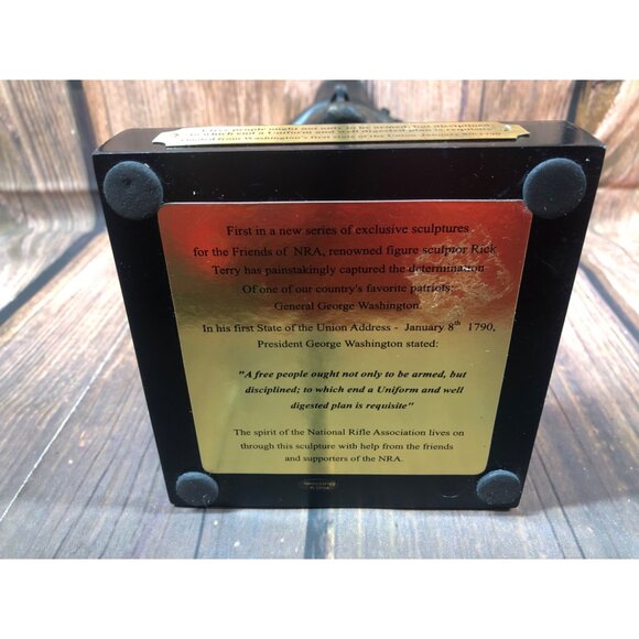 FRIENDS OF NRA GENERAL GEORGE WASHINGTON BUST 2007 LIMITED EDITION #2660 - Picture 8 of 8